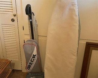 Vacuum and Ironing Board