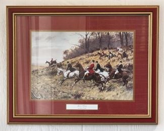 Western Painting Print by George Wright 