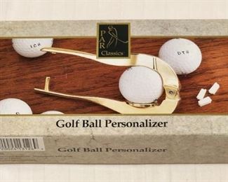 Golf Ball Personalizer