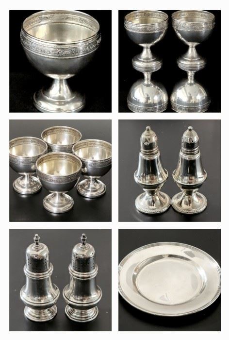Lot of Sterling Silver Wares 