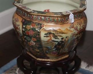FISH BOWL WITH STAND