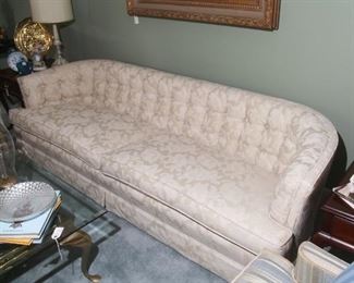 WHITE BROCADE FABRIC IN GREAT CONDITION