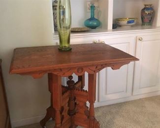 Antique Eastlake Victorian Side Table