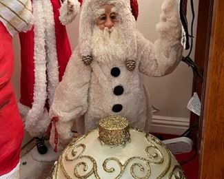 Woodland Santa in Snowman Outfit