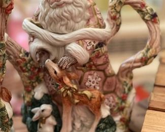 FITZ and FLOYD Santa Serving Pieces