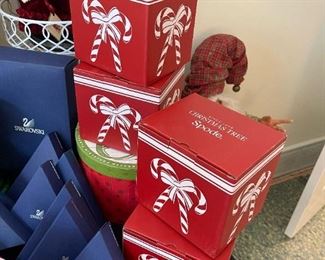 SPODE Christmas Tree Dishes