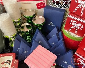 SWAROVSKI Ornaments - NEW IN BOX