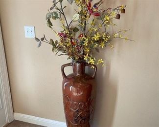 Large Ceramic Floor Vase