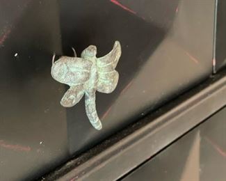 9 Drawer Chest with Dragonfly Pulls