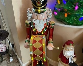 Large 4' Tall Outdoor Drummer Christmas Display