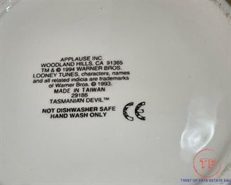 1994 Looney Tunes Tasmanian Devil Cookie Jar 