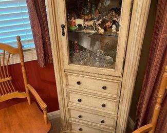 Distressed Display Cabinet 