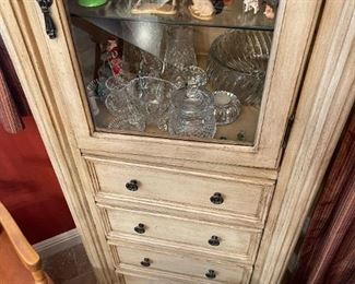 Distressed Display Cabinet 
