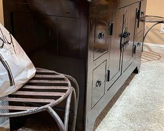 Chinese Themed Locking Cabinet / Chest