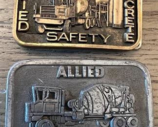Allied Concrete Belt Buckle