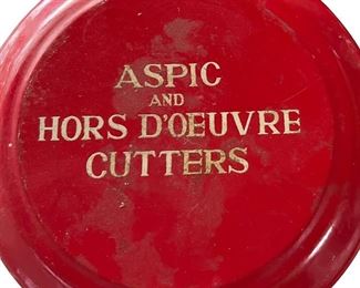 ASPIC and Hors D’Oeuvre Cutters
