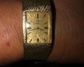 OMEGA 14KT. WATCH