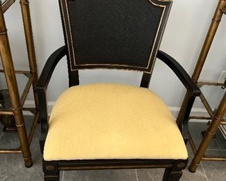 Vintage Neoclassical Egyptian Revival Armchair