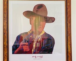 Andy Warhol, John Wayne 