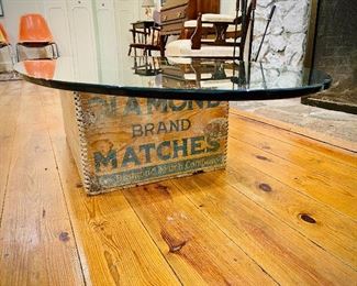 Diamond Brand Matches crate 