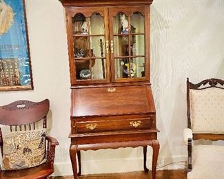 Mahogany secretary bookcase 
