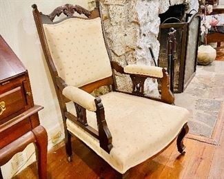 Antique mahogany chair