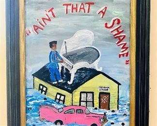 After Hurricane Katrina. purchased from Kako Gallery on Royal St.