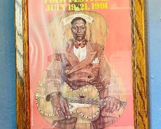 1991 Natchitoches Folk Art Festival poster 