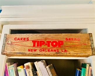 Scarce Tip-Top Bread, New Orleans crate