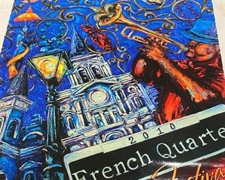 2010 French Quarter Festival poster