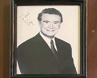 Regis Philbin autograph 