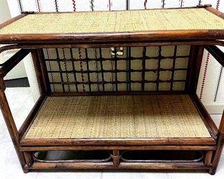 02Vintage Rattan Shelf