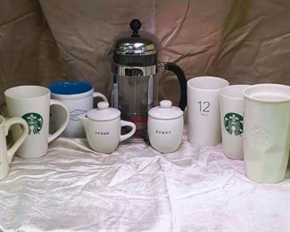Boden Coffee Press, Classic Starbucks Mugs More