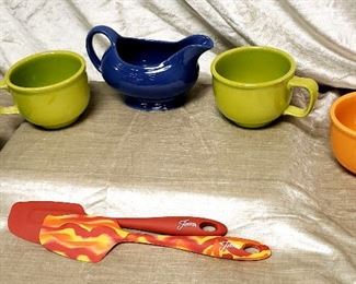 Homer Laughlin Bowls, Vintage Moderrn Fiestaware