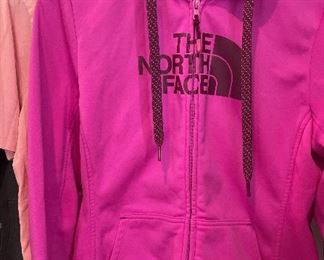 Large North Face Womens Zip Up Hooded Sweatshirt  XL Womens Vineyard Vine Pink TShirt
