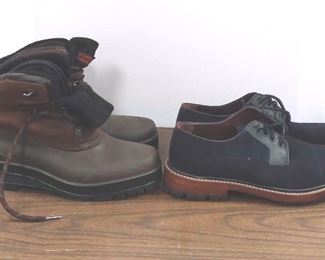 Mens Sorel Winter Boots  Ted Baker Navy Suede Bucks