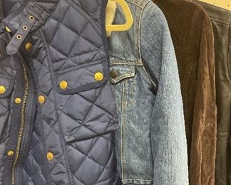 Mix of Fall Outerwear Includes Ralph Lauren  Abercrombie  Fitch