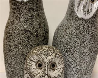 Pigeon Forge Artful Pottery Owls