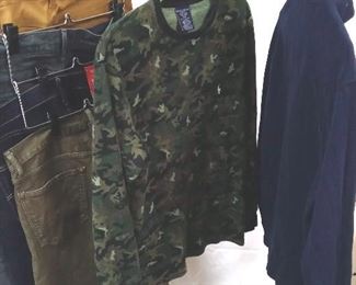 Prana, Polo Mens Levis with Polo QuarterZip Sweaters