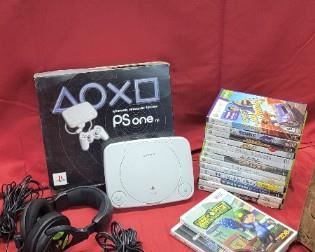 Ps One console, X-box and Wii games