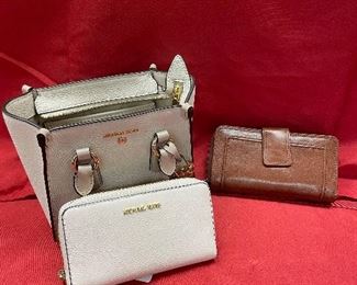 Michael Kors purse and wallet