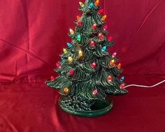 Ceramic Christmas tree, 16”
