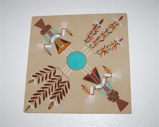 LOTS OF LARGER SAND ART ALL NOT PICTURED