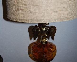 A VARIETY OF VINTAGE LAMPS