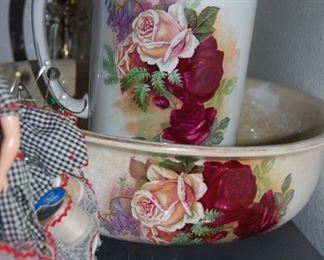 BOWL AND PITCHER SET