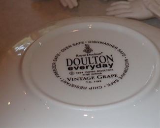 DOULTON EVERYDAY DISHES