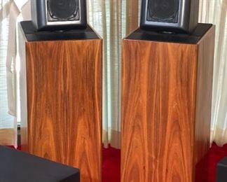 KEF Model 107 Reference Series Speakers with KUBE EQ	45.5x13x27.75in	HxWxD

