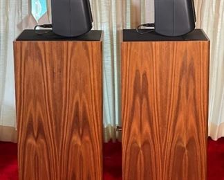 KEF Model 107 Reference Series Speakers with KUBE EQ	45.5x13x27.75in	HxWxD
