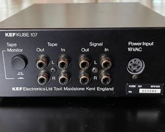 KEF Model 107 Reference Series Speakers with KUBE EQ	45.5x13x27.75in	HxWxD
