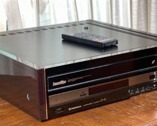 Pioneer LD-S1 Laservision Laser Disc Player	6.5x18x18in	HxWxD
